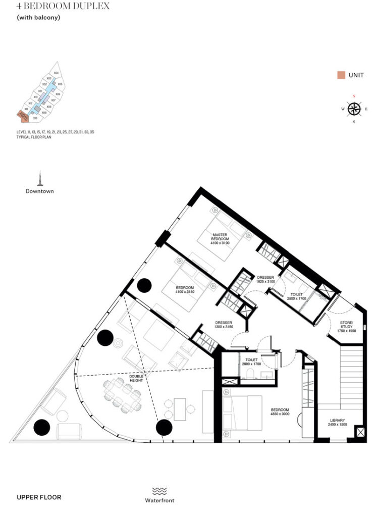 Waves Grande Floor Plan