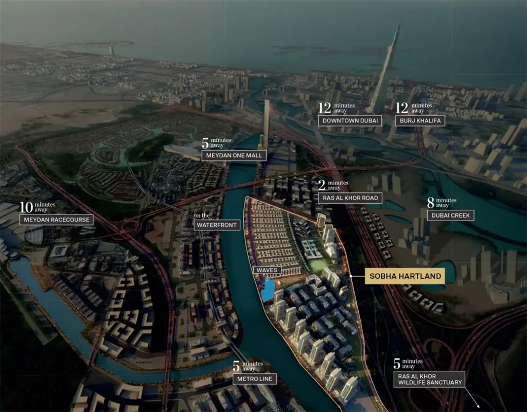 Waves Opulence at Sobha Hartland Master Plan