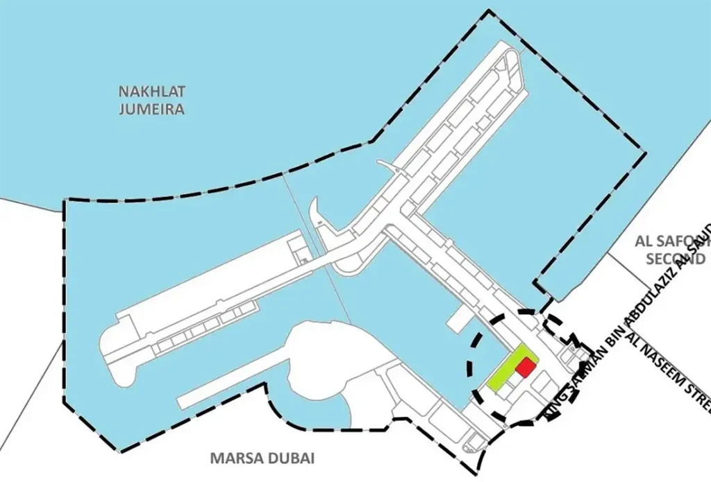 Marina Tower by Sobha Group Location