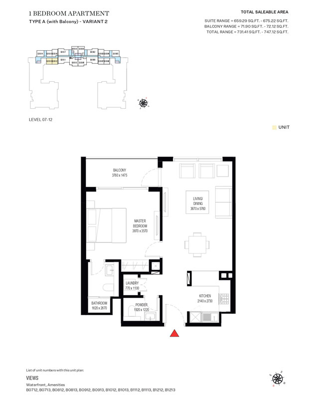 Crest Grande Tower B Floor Plan