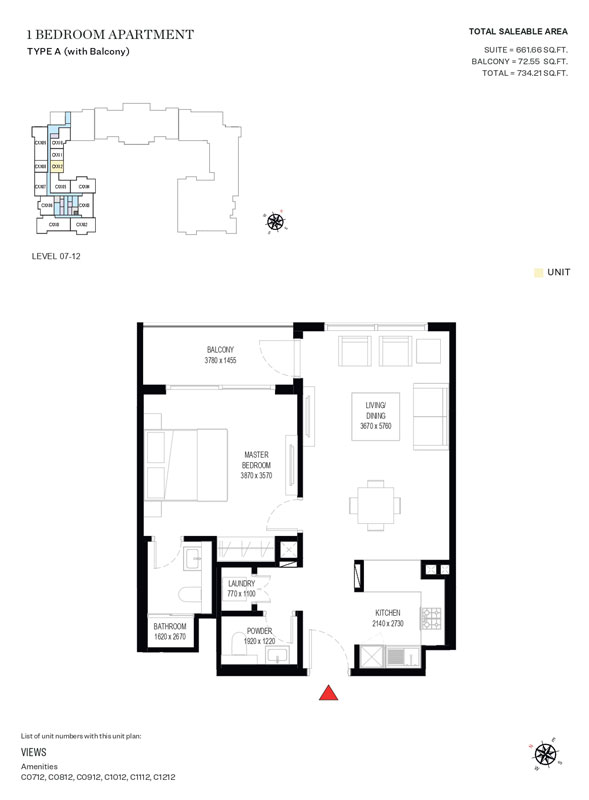 Crest Grande Tower C Floor Plan