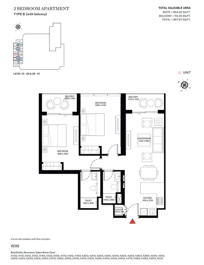 Sobha Creek Vista Heights Floor Plan