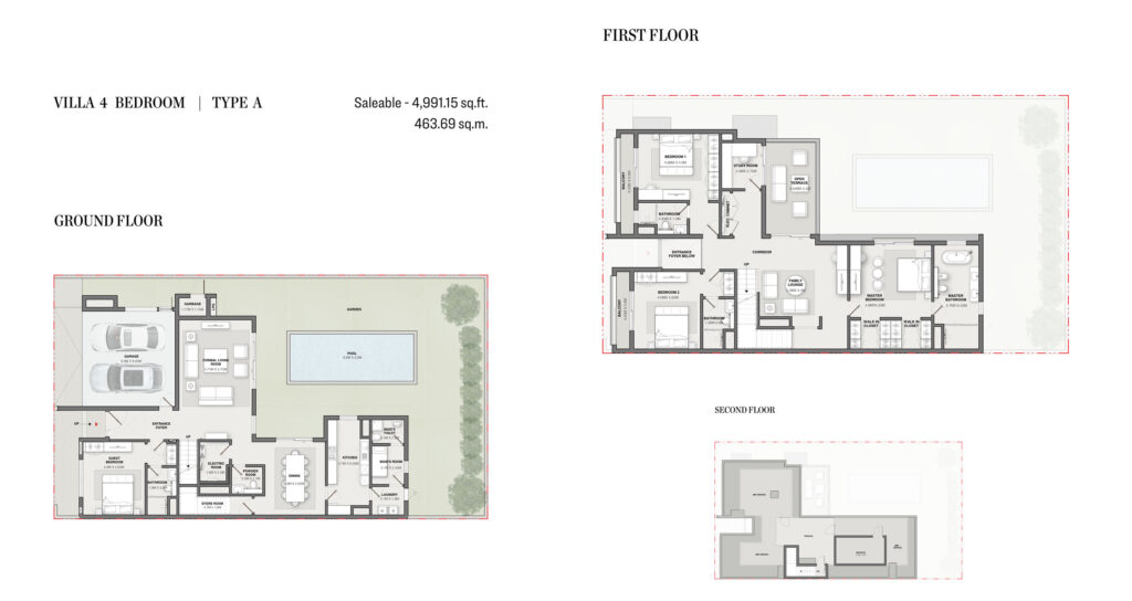 Sobha Reserve Villas Floor Plan
