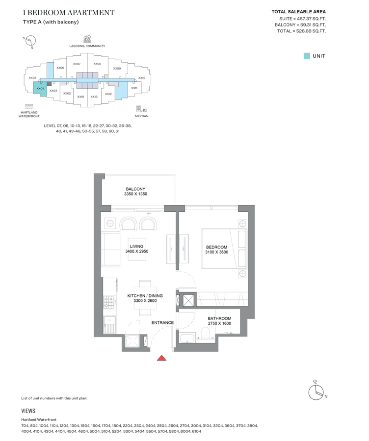 350 Riverside Crescent Floor Pan