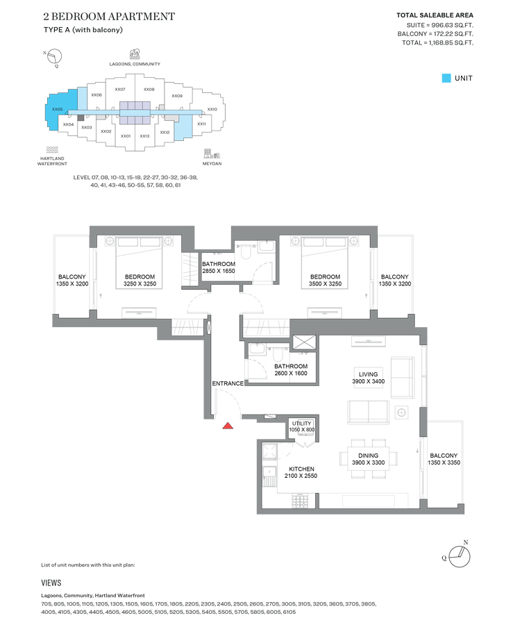 350 Riverside Crescent Floor Plan