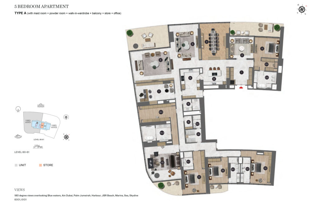 The Luxury Collection Floor Plan