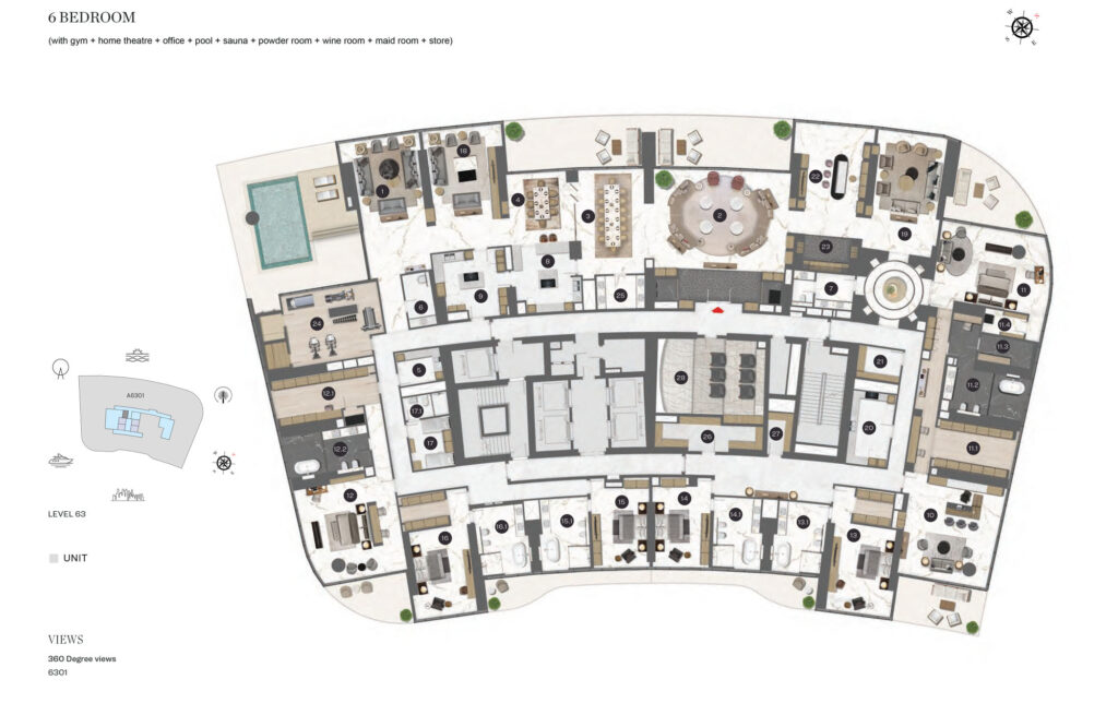 The Luxury Collection Floor Plan
