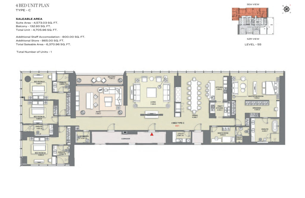 The Luxury Collection Floor Plan