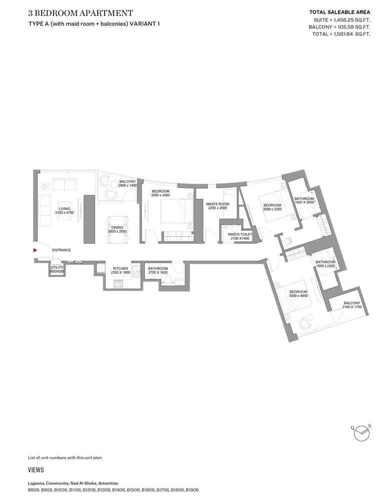 Skyscape Avenue Floor Plan