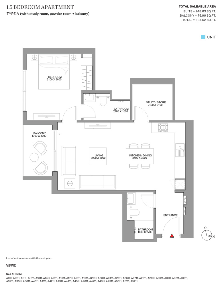 Skyscape Altius Floor Plan