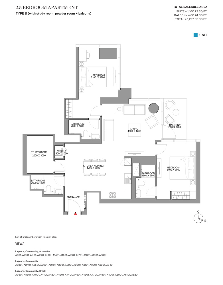 Skyscape Altius Floor Plan
