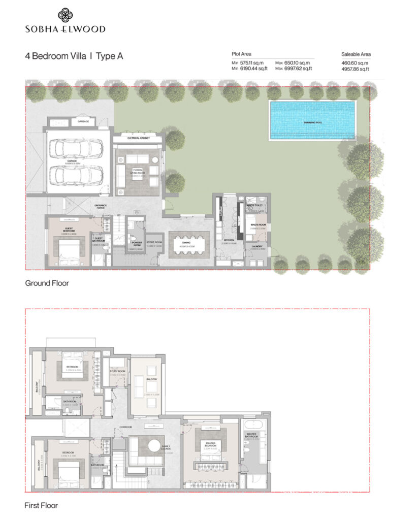 Sobha Elwood – A Harmonious Blend of Nature, Luxury, and Wellness Floor Plan