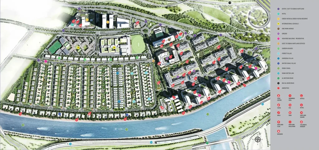 Sobha Creek Vistas Reserve Master Plan