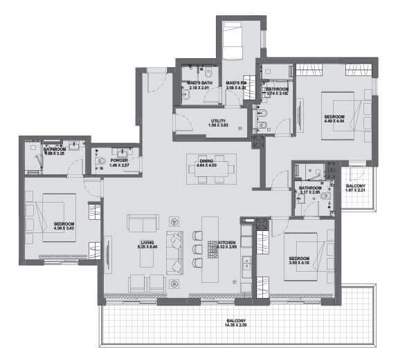 Hartland Greens Floor Plan