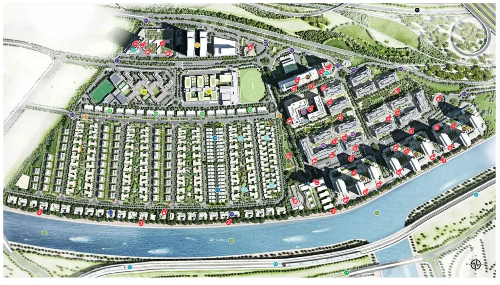 Hartland Gardenia Villas Master Plan