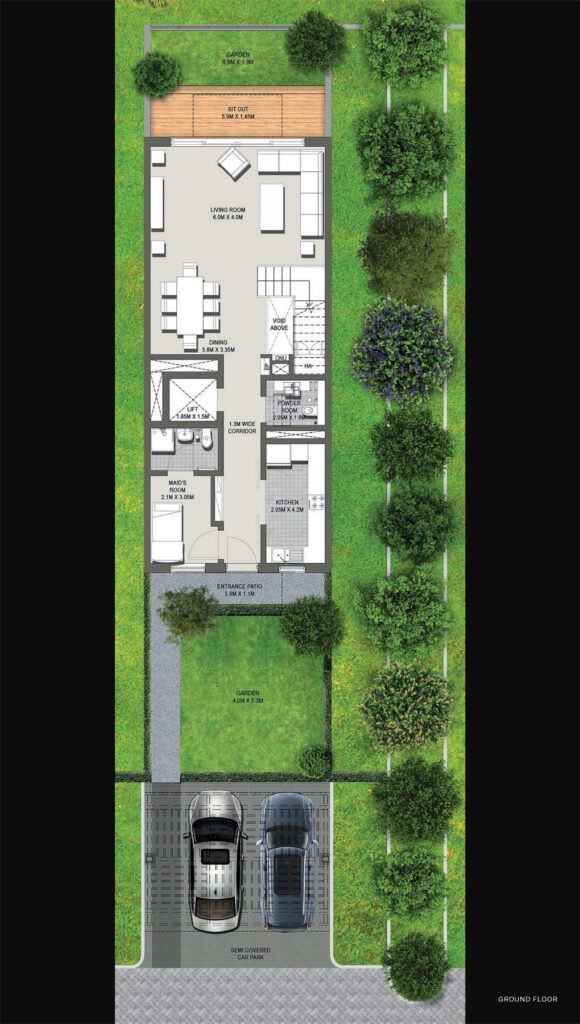 Garden Houses Floor Plan