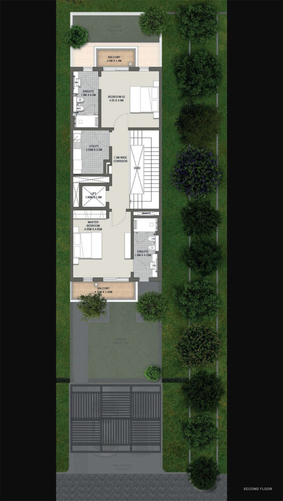 Garden Houses Floor Plan